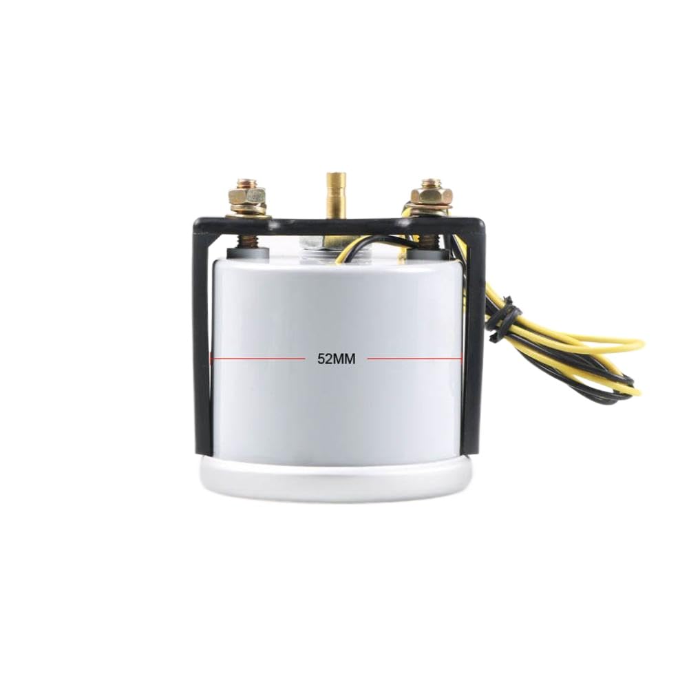 Mechanische Turbo-Boost-Anzeige, 2,52 mm, 3 bar, weißes LED-Rauchglas, kompatibel mit BX101537
