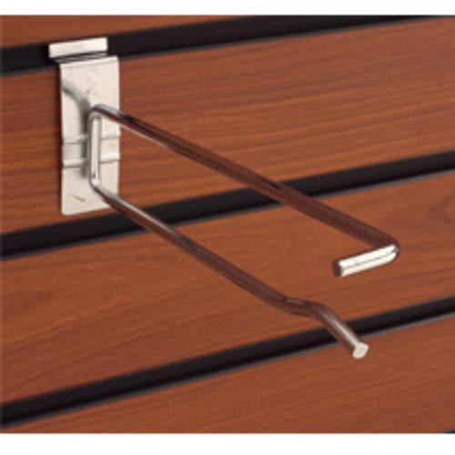 Scanning Peg Hooks 4 Inch for Slatwall Count of 10