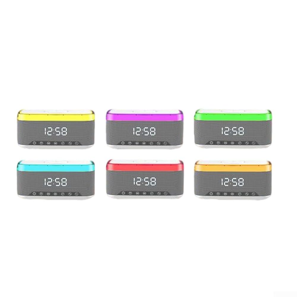 Cassa Portatile con per Luce Notturna RGB e per sveglia Cassa