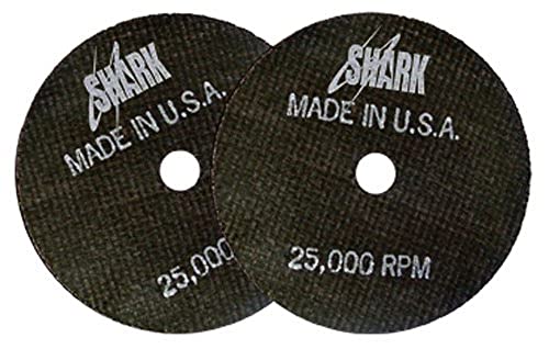 Shark Welding 12713 Shark Cut-Off Wheels, 4-Inch by 1/16-Inch by 3/8-Inch, 50-Pack, 54-Grit