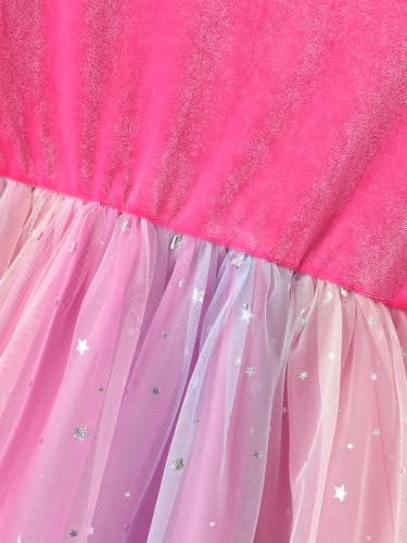 Image of Disney Girls' Tulle Tutu Dress Birthday Party Outfit Baby /Toddler | Officially Licensed, Frozen Elsa, Minnie, Princess, Velvet Top with Belt, Multi-Layer Mesh Skirt, Ruffle Long Sleeve Clothes