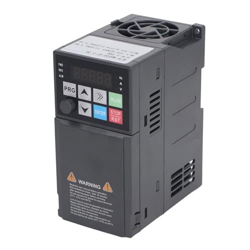 VFD, Entrada 50 60 Hz Convertidor de Frecuencia Fácil de Usar de 2.2 KW AC380V 0-320 Hz Salida para el Transportador