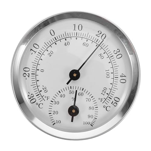 NULYLU Moisture Meter Plants Hygrometer Hygrometer for Humidors Portable Humidors for