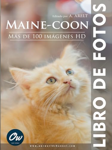 Maine-coon: Libro de fotos - Más de 100 imágenes HD