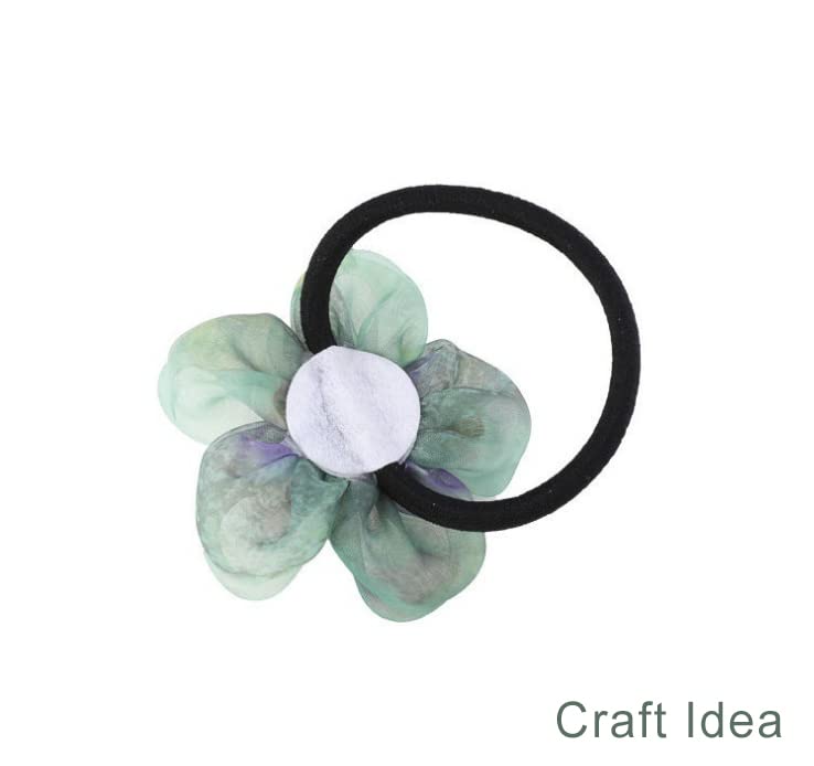 Image of YYCRAFT Bulk 1000pcs White Felt Circles 1 Inch Soft Felt Round Pad,25mm