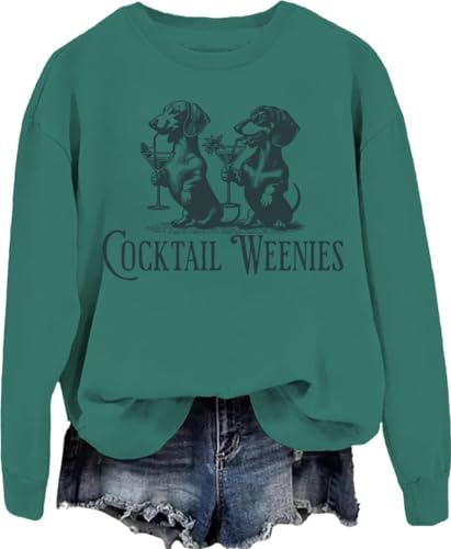Cocktail Weenies Dachshund Sweatshirt, Cocktail Weenies Dachshund Shirt, For Women Men3