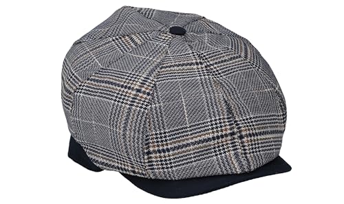 Casquette gavroche homme lin vintage d'Italie : le charme des étés authentiques