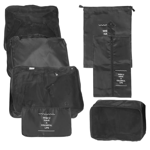 TOPPERFUN Organizadoras de Ropa para Viaje Resistente y Ligero con Cremallera Suave para Maletas y Almacenaje de Ropa Zapatos y Cosméticos