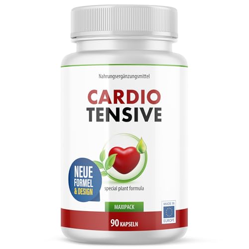 Cardiotensive Kapseln | für deine körperliche Balance | einfache Anwendung | 90 Kapseln Inhalt