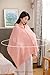 TADO MUSLIN 2-Pack Nursing Covers for Breastfeeding, 100% Organic Cotton Muslin Breastfeeding Cover, Multi-Use Nursing Scarf, Car Seat Canopy, Stroller Cover, Soft Breathable Baby Blanket Pink