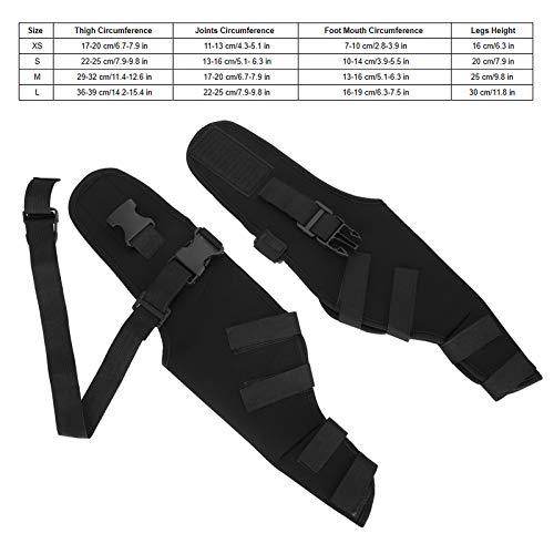Image of 【𝐇𝐚𝐩𝐩𝒚 𝐍𝐞𝒘 𝐘𝐞𝐚𝐫 𝐆𝐢𝐟𝐭】 Pet Knee Pads, Adjustable Elastic Stability Pet Dog(M, HJ25 Rear Double Leggings Black)