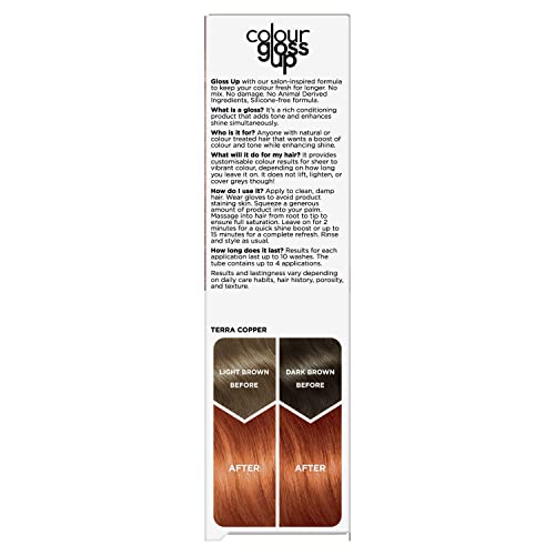 Clairol Colour Gloss Up Conditioner, Terra Copper, 130ml - Image 3