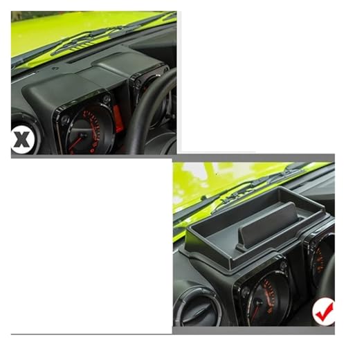 Caja de almacenamiento para salpicadero de coche Jimny 2019 2020 accesorios 6