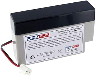 12V 0.8Ah Battery by UPSBatteryCenterÂ® Compatible Replacement for High Tech Pet Humane Contain TX-1 Electronic Dog Fence Transmitter