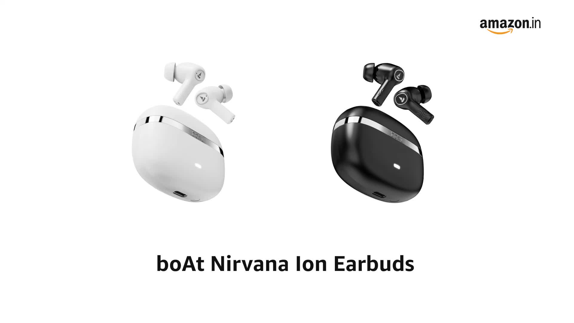BoAt Nirvana Ion Bluetooth Wireless Earbuds With Crystal, 40 OFF