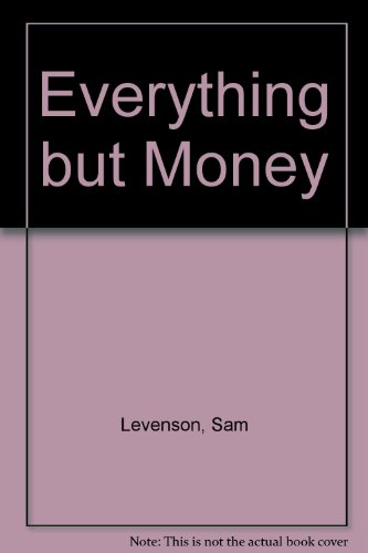 Everything but Money [Large Print] 0816131856 Book Cover