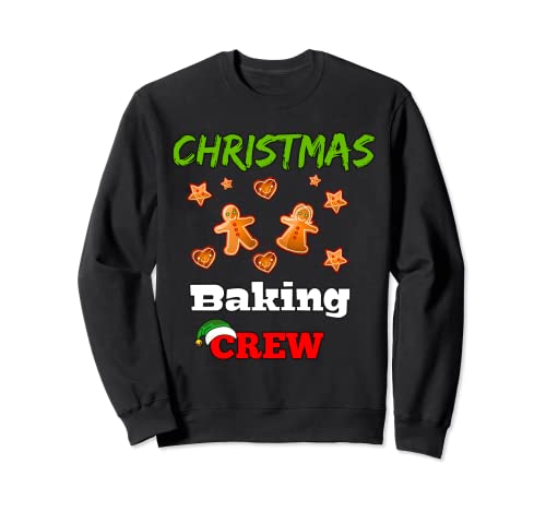 Christmas Baking Crew Funny Christmas Cute Cookies Sudadera