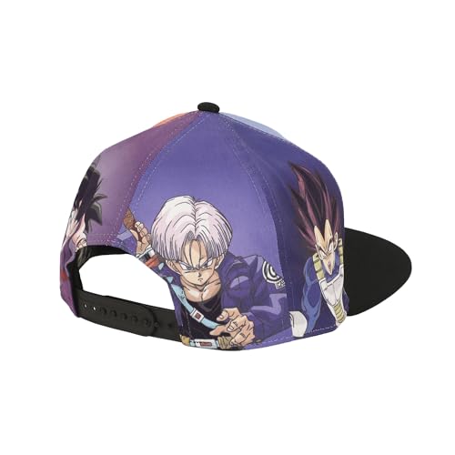 Image of Bioworld Dragon Ball Z Sublimated Panels Poly B15 Snapback
