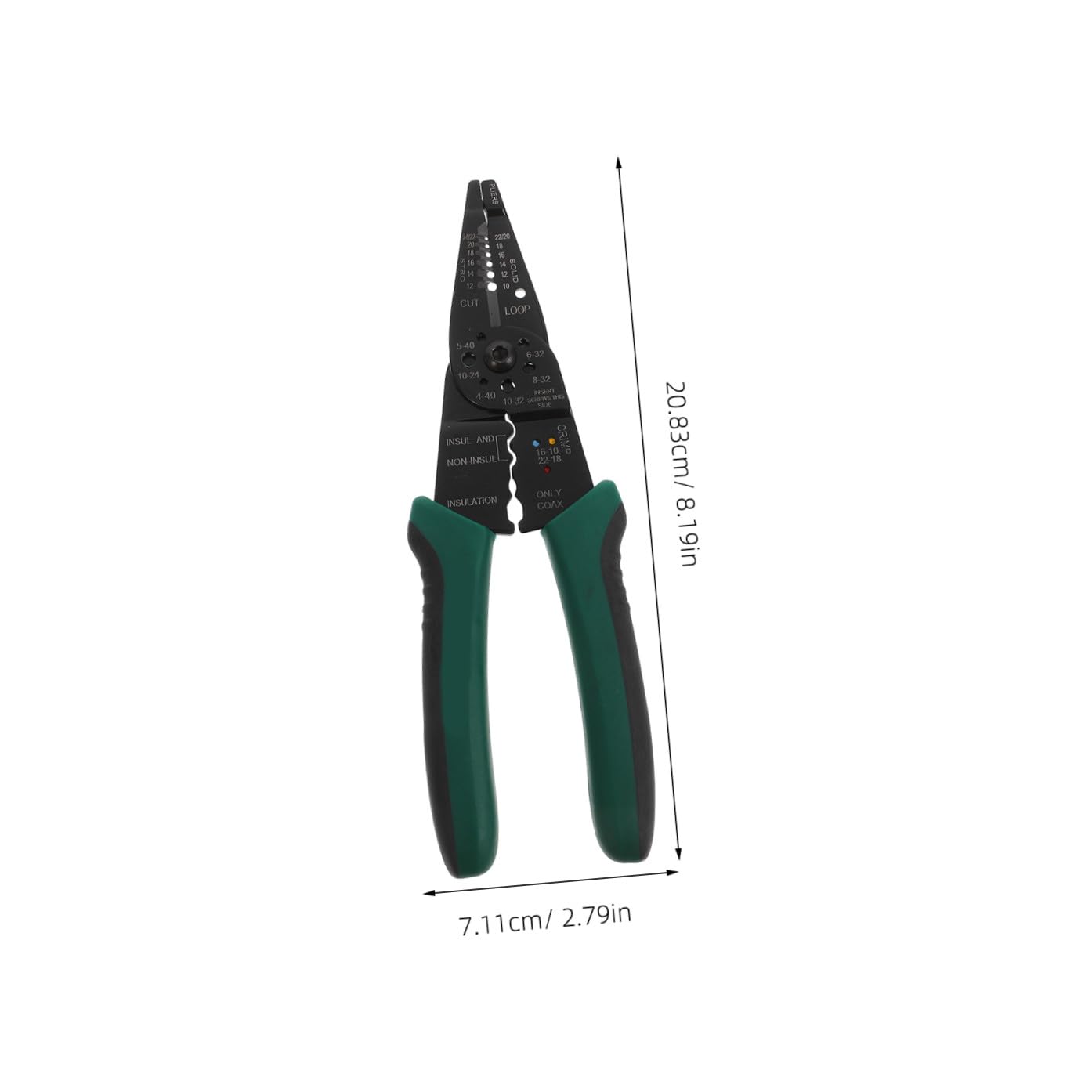 Hemobllo 2 Pezzi Pinza Spelafili e Crimpatrice Manuale Multifunzione per Elettricisti con Meccanismo Cricchetto per e Crimpatura Efficiente Impugnatura Ergonomica Antiaffaticamento