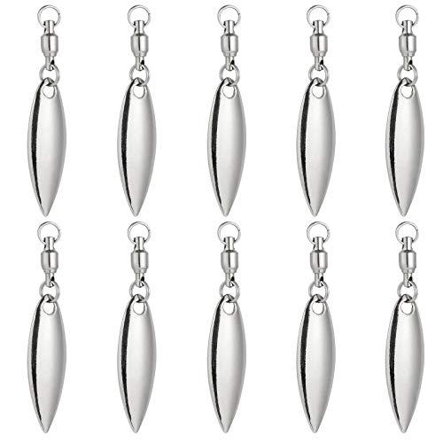 Lames de saule Colorado pour customiser vos spinnerbaits et leurres de pêche Alwonder