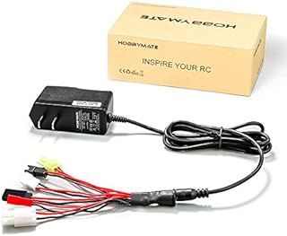 RC Car Battery Charger Nimh NiCd Battery Packs Charger 4.8v 7.2v 8.4v 9.6v | 4.8v - 6.0v Rc Receiver Rx Battery Pack Charger