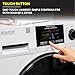Equator All-in-One Washer Dryer VENTED-DRY 30% FASTER than Condense 15lb 110V in White