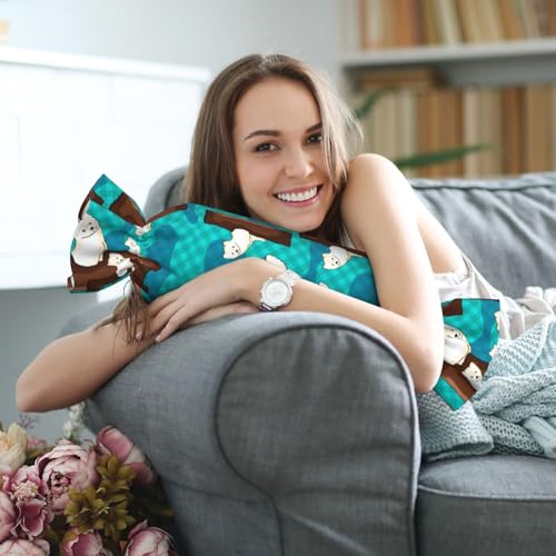 Almohada de espuma viscoelástica negra tamaño único miniatura 7