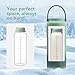 TOVVILD 11oz Breastmilk Storage Bottles, Compatible with Momcozy Milk Cooler 12oz, Narrow Neck Baby Bottles, BPA-Free & Leakproof, Must-Have Breastfeeding Essentials, 2PCS