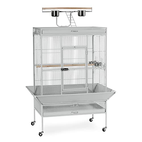 Prevue Pet Products Wrought Iron Select Bird Cage Pewter Hammertone 3154W