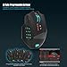 immagine 2Mouse da gioco wireless senza lag Gamspeed V8 Pro RGB MMO, sensore ottico da 16.000 DPI, tecnologia di trasmissione a 2,4 GHz, design ergonomico , illuminazione Chroma RGB, 16 pulsanti programmabili