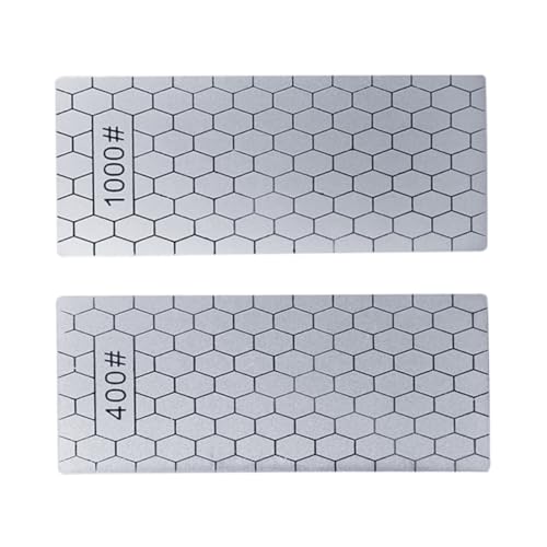 DOITOOL 2個 ダイヤモンド砥石 磨刀器 片面仕様 防水耐食 キッチン包丁研ぎ器 耐久性高く手入れ簡単 料理好きへの贈り物に