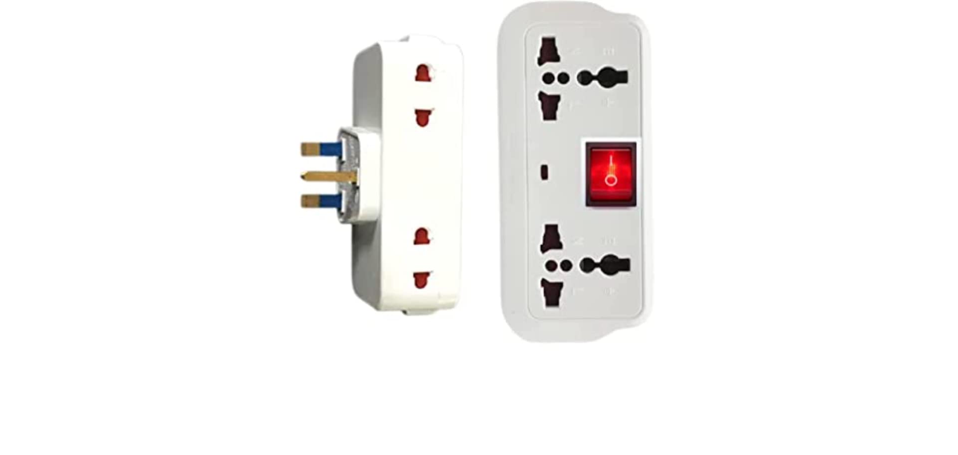 Reliable Electrical Universal Adapter with 4 Electrical Multi socket plug, Multiple Outlet Extender, Side Outlet Splitter Box, Wall Tap Power Plug Expander for Home And Office Use Travel Adapter