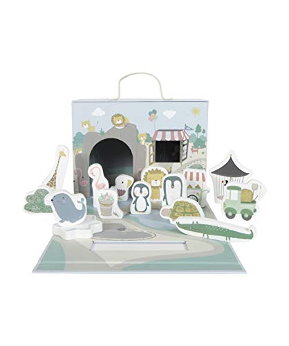 Preisvergleich Produktbild Tiamo Little Dutch 4445 Spielset Zoo 15-teilig