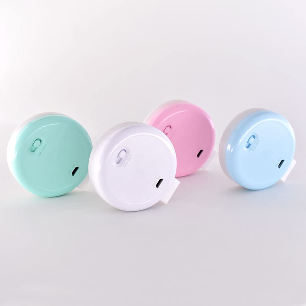 Aplique De Pared Emprendedor LED, Luz De Noche con Atenuación Recargable USB, Luz De Pared Pequeña De Cuatro Colores Blanca, Verde Y Azul De 5 W con Polvo De Hierro