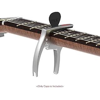 DACUN Certificat de sécurité Certification de sécurité Accordeur de Guitare Capo de Guitare 3-en-1, for Réglage de la… – Image 2