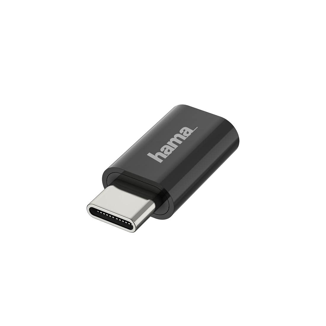Hama Women's Usb 2.0 Adapter [1 X Micro Usb – 1 X Usb-C Male]