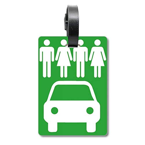 Étiquette d'identification pour identifier un véhicule de 4 personnes