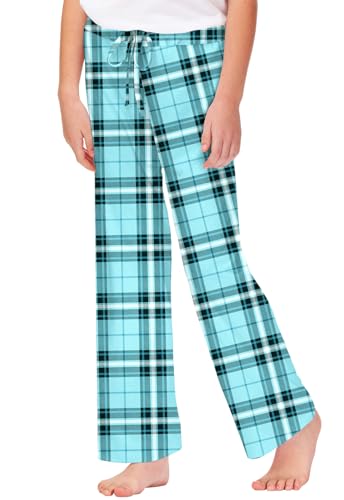 Image of Remimi Girl Boy Plaid Pants Drawstring Summer Casual Loose Bottoms 5-14 Years