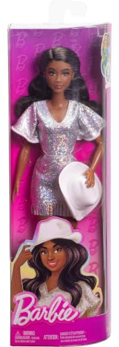 Muñeca Barbie Fashionistas con Pelo Negro y Atuendo Oeste miniatura 6