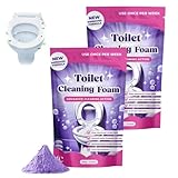 Fizzclean Toilet Cleaning Foam, Insta-Action Fizzclean Foam for Sparkling Clean Toilet, Powerful Deep Cleaning Action, Eliminates Stains in 20 Min, Scrub-Free Cleaning (2)