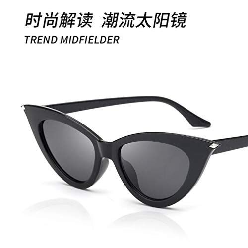 Retro Triangle Sunglasses Narrow Cat Eye Sunglasses for Women Clout Goggles Plastic Frame2