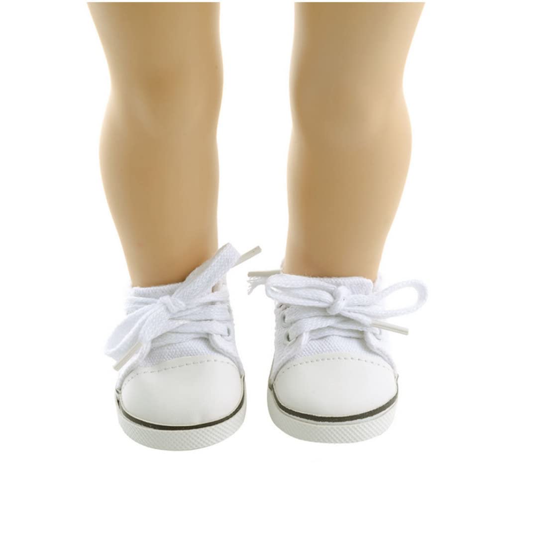 OS Mode Féminine Bout Rond à Lacets Plat Blanc Chaussures Simples Chaussures Décontractées Blanc