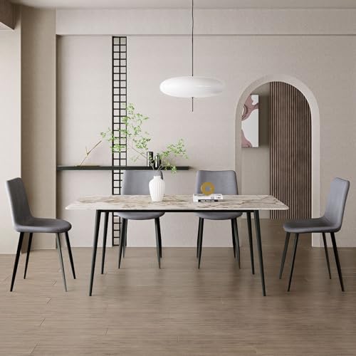 MUTUKI �_�C�j���O�e�[�u�� �Z���~�b�N�V�� dining table �H�� 6�l�|�� 4�l�|�� �嗝�Β� ��120 140 160 180cm �H��e�[�u�� �����` ���_�� �Ζڒ� �k�� ������� �� ����ɋ��� �ϔM �g���ȒP (�p���h��, ��16