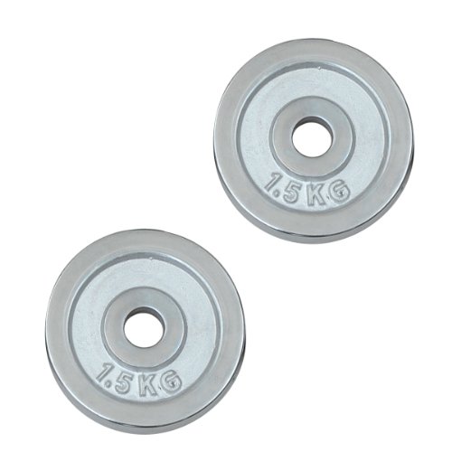Yamazen-SD-Chrome-Dumbbell-Set-Set-of-2