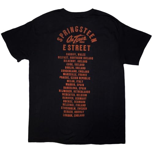 Bruce Springsteen Tour 24 E Street Photo T Shirt Size XL