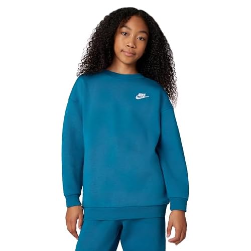 Nike Girls’ Sportswear Club Fleece Oversized Sweatshirt