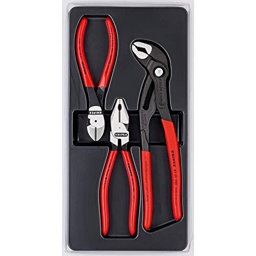 KNIPEX 00 20 10 Werkstatt Zangen-Set 3teilig