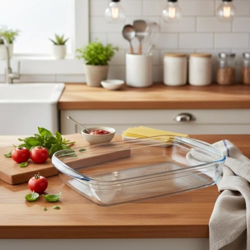 Fuente para horno PYREX Classic bandeja rectangular de vidrio para repostería 7