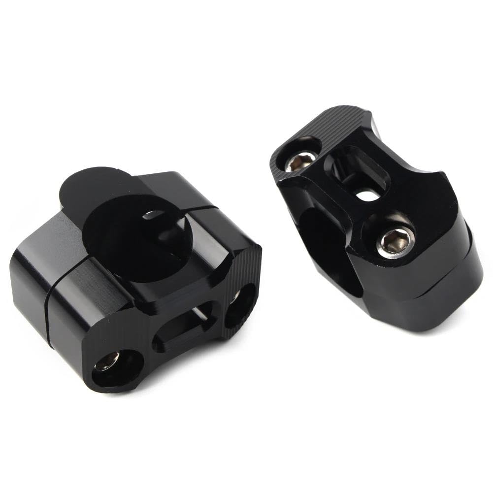 Riser Manubrio Adattatore Riser Barra Montaggio con Morsetto per Manubrio per Moto 7/8''-1 1/8'' Universale per Moto da Cross Manubrio da 28 Mm Riser Manubrio Moto Universale