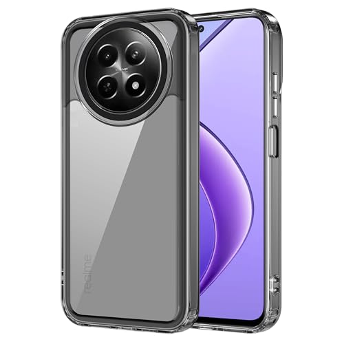 Image of Zapcase Back Case Cover for Realme Narzo N65 5G | Compatible for Realme Narzo N65 5G Back Cover | Case Cover with Camera Protection | (TPU + PC | Translucent Black)